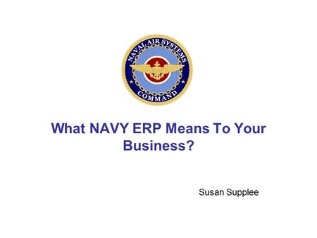 What NAVY ERP Means To Your Business?