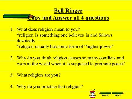 Copy and Answer all 4 questions