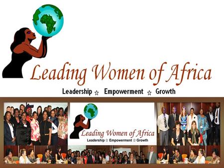 WOMEN IN INFRASTRUCTURE DEVELOPMENT IN AFRICA (WIDA) President: Mrs Madelein Mkunu July 2013.