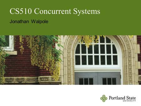CS510 Concurrent Systems Jonathan Walpole. Lightweight Remote Procedure Call (LRPC)