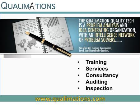 Training Services Consultancy Auditing Inspection S.