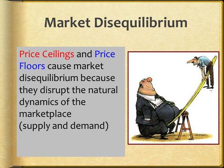 Market Disequilibrium