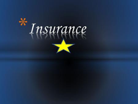 Insurance is contract or agreement under which one party agrees in consideration of insurance premium to pay an agreed sum of money to the insured to.