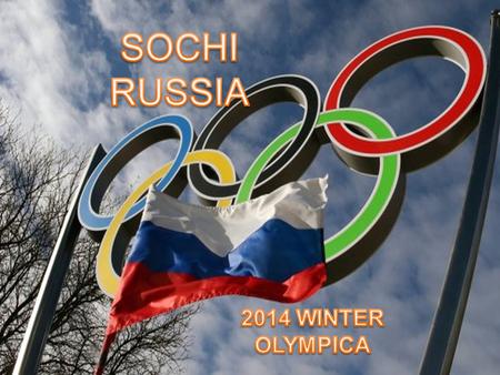 Sochi is the largest resort in Russia. Located near the border with Georgia.From the north- west of the city is surrounded by mountains Caucasus. The.