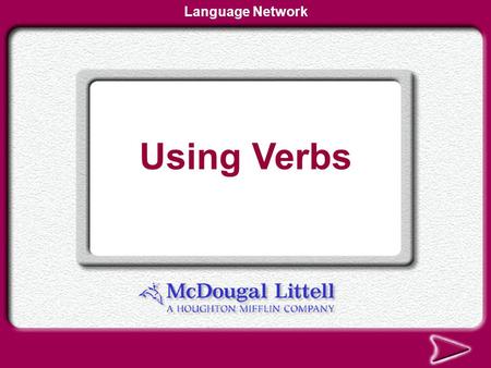 Using Phrases Language Network Using Verbs Language Network.