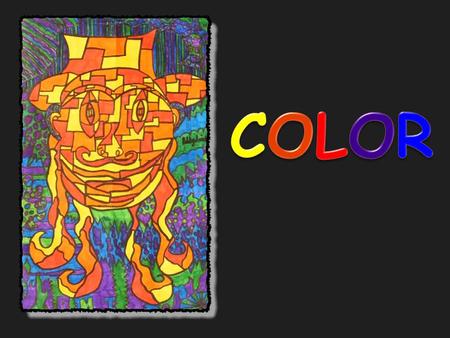 Color is an element of art that is derived from (comes from) reflected light. You see color because light waves are reflected from objects to your eyes.