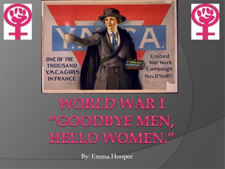 By: Emma Hooper. Supporting The War Effort How did women help the war?  They sent relief supplies to suffering Europeans.  Some women’s groups sent.