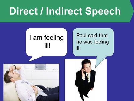 Direct / Indirect Speech