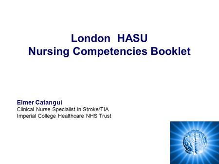 Nursing Competencies Booklet