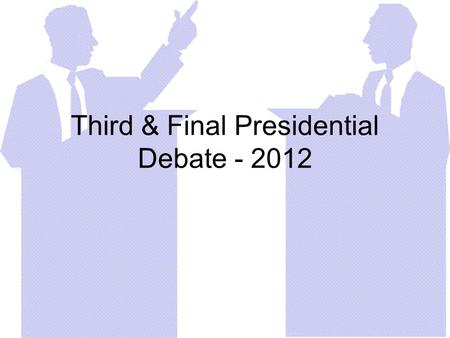 Third & Final Presidential Debate - 2012. The Rise of China What is Obama’s position? What is Romney’s position? Does China cheat with trade rules? Is.