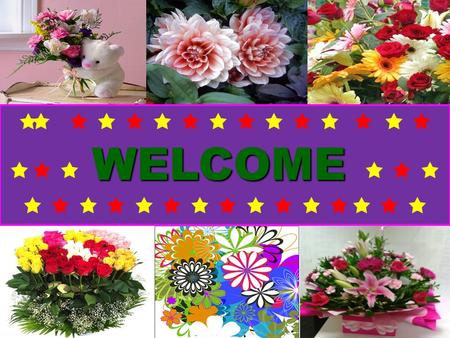 WELCOME                 WELCOME                 