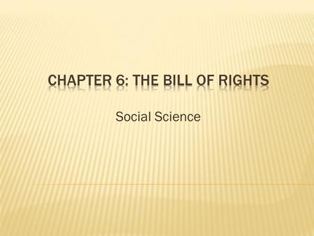Social Science.  The addition of the Bill of Rights, or a list of citizen’s rights, to the Constitution was the first test of the amendment process,