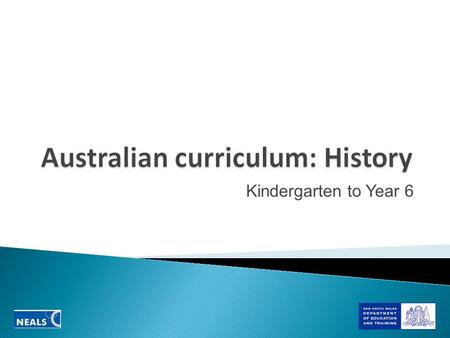 Australian curriculum: History