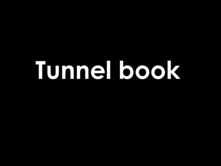 Tunnel book. How can you create a tunnel book that depicts a painting from history?