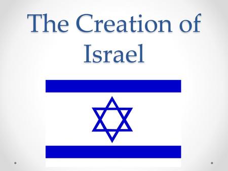 The Creation of Israel. Outside Influences: The United States… the new Britain in foreign policy The Arab League… unity among Arab people The United Nations…