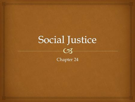 Chapter 24.   Human beings are social beings – the choices we make affect others.  We are accountable for the things we commit (commission) and those.