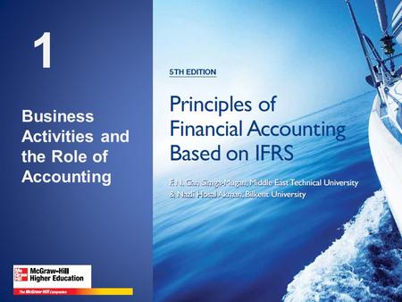 1 Business Activities and the Role of Accounting.