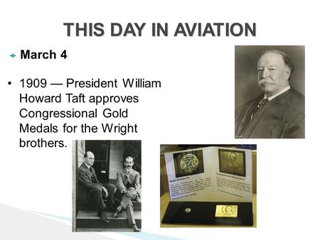 THIS DAY IN AVIATION March 4