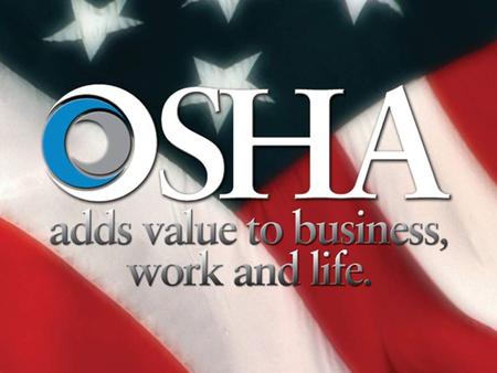 Overview of OSHA and The Dow Chemical Company Case Studies Contractor Safety Motor Carrier Safety Motor Vehicle Accidents Ergonomics The views expressed.
