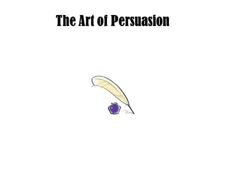 The Art of Persuasion. What is the Difference between Persuasion and Argument? The words argument and persuasion are often used interchangeably.