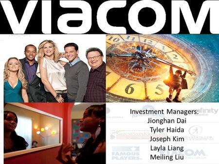 Investment Managers: Jionghan Dai Tyler Haida Joseph Kim Layla Liang Meiling Liu.