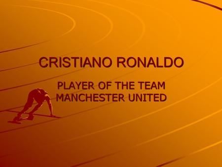 PLAYER OF THE TEAM MANCHESTER UNITED