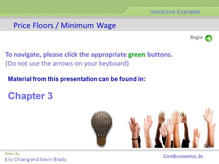 Chapter 3 Price Floors / Minimum Wage