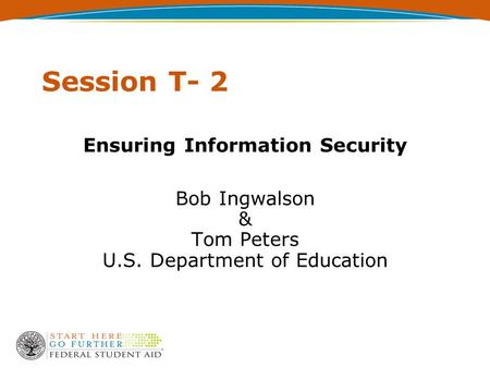 Ensuring Information Security