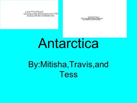 Antarctica By:Mitisha,Travis,and Tess. Physical Appearance Surrounding water: Weddell sea,Ross sea,and Indian ocean. The landforms are,mountains, Lowlands,and.