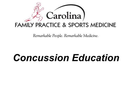 Concussion Education. Tragedy opens the door for education, increased awareness, and law In North Carolina… –Gfeller-Waller Law passed in June 2011 Three.