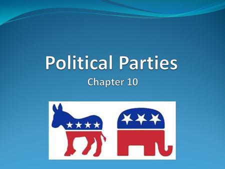 Political Parties Chapter 10