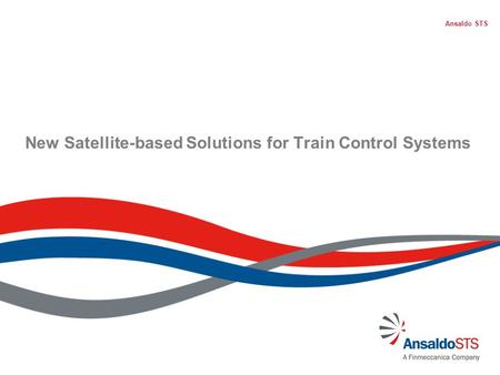 New Satellite-based Solutions for Train Control Systems