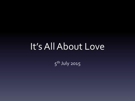 It’s All About Love 5 th July 2015. The City of Corinth Regarded the most influential city of Greece. The population = 650,000 250,000 free citizens.