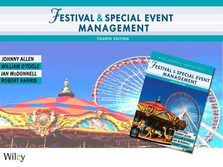 Festival and Special Event Management 4e