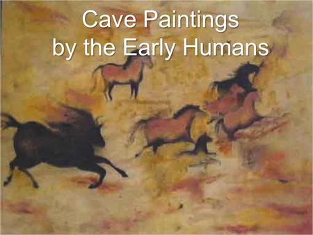 Cave Paintings by the Early Humans. Caves in Lascaux, France Take a TourPictures.