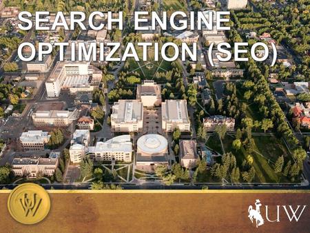 What is SEO? Making your site’s content easy to find through external search engines such as Google, Yahoo! and Bing.