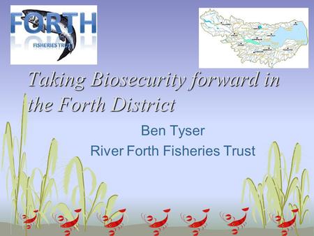 Taking Biosecurity forward in the Forth District Ben Tyser River Forth Fisheries Trust.