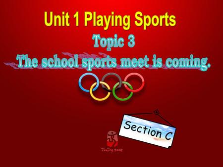 ◈ Section C The People’s Republic of China took part in the Olympics for the first time in ________. 1952.