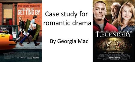 Case study for romantic drama By Georgia Mac. The art of getting by Country: USA Language: English Release Date: 2 September 2011 (UK) See more » Also.