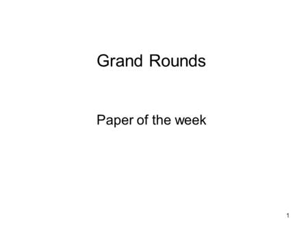 Grand Rounds Paper of the week 1. Subcuticular sutures versus staples for skin closure after open gastrointestinal surgery: a phase 3, multicentre, open-