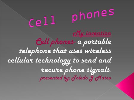 Who invented cell phones- the cell phones were invented by Martin Cooper in 1973.  www.wanttoknowit.com.