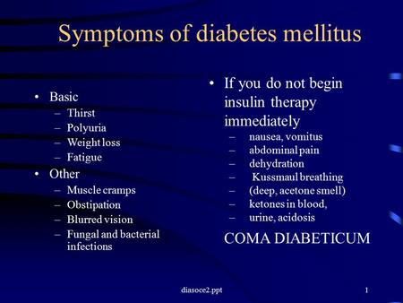 drug induced diabetes mellitus ppt