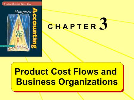 Product Cost Flows and Business Organizations Product Cost Flows and Business Organizations C H A P T E R 3.