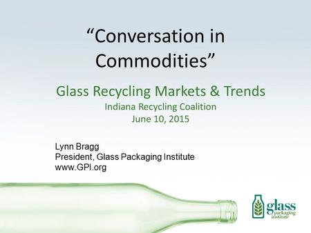“Conversation in Commodities”