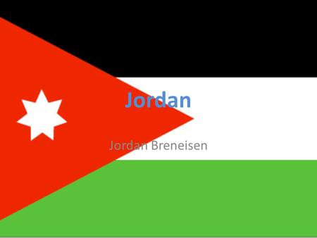 Jordan Jordan Breneisen. The land Jordan is located in the Middle East, south of Syria, east of Israel, and northwest of Saudi Arabia. Jordan has desert.
