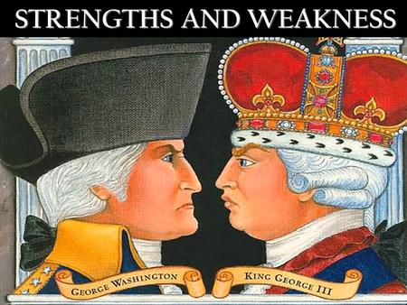 STRENGTHS AND WEAKNESS