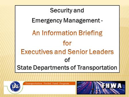 Emergency management involves preparing for, responding to, and recovering from a disaster or emergency. 3.