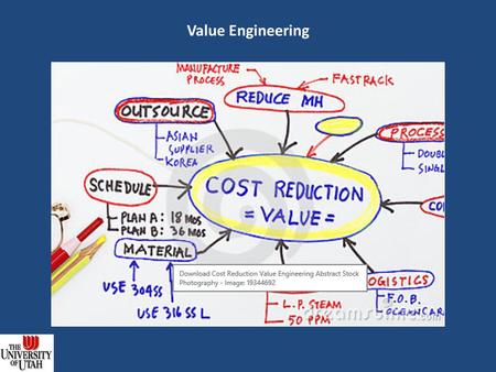 Value Engineering. Definition Value Engineering (VE) is defined as a systematic process of review and analysis of a project, during the concept and design.
