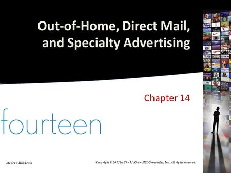 Out-of-Home, Direct Mail, and Specialty Advertising