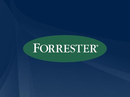An Insider’s View on Software Licensing Trends for Enterprise Applications R “Ray” Wang Senior Analyst, Enterprise Applications Forrester Research, Inc.